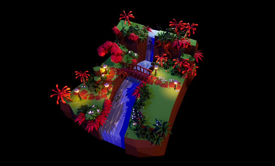 Jungle Diorama